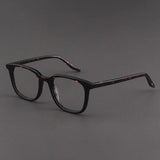 Myrna Acetate Rectangle Glasses Frame Rectangle Frames Southood Leopard 