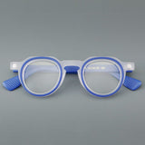 Oakden Fashion Acetate Handmade Eyeglasses Frame Geometric Frames Southood 