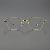 Obadiah Titanium Rectangle Glasses Frame Rectangle Frames Southood 