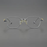 Obadiah Titanium Rectangle Glasses Frame Rectangle Frames Southood 