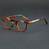 Orell Retro Acetate Glasses Frame Round Frames Southood Amber 