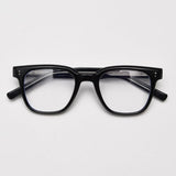 Osric TR90 Vintage Square Eyeglasses Frame Rectangle Frames Southood Black 