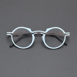 Page Titanium Irregular Round Glasses Frame Round Frames Southood 