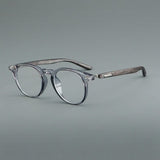 Rane TR90 Retro Vintage Eyeglass Frame Cat Eye Frames Southood Clear Grey 