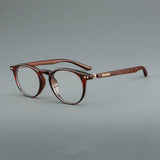 Rane TR90 Retro Vintage Eyeglass Frame Cat Eye Frames Southood Leopard 
