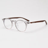 Rane TR90 Vintage Eyeglass Frame Cat Eye Frames Southood Grey Tea 