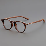 Rane TR90 Vintage Eyeglass Frame Cat Eye Frames Southood Leopard 