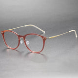 Augusta Ultra light Titanium Geometric Glasses Frame
