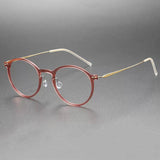 Kilworth Ultra light Titanium Round Glasses Frame
