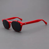 Ted Acetate Glasses Frame With sunglasses Clips