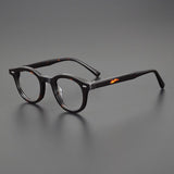Riley Vintage Acetate Glasses Frame Cat Eye Frames Southood Dark Leopard 