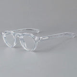 Rolf Vintage Geometric Acetate Glasses Frame Geometric Frames Southood Clear 