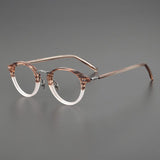 Rowan Vintage Acetate Glasses Frame Cat Eye Frames Southood Tea leopard 