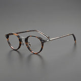 Rowan Vintage Acetate Glasses Frame Cat Eye Frames Southood Tortoiseshell Gun 