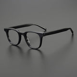 Russell Vintage Acetate Eyeglasses Frame Cat Eye Frames Southood Black 