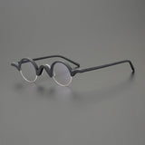 Shaw Round Acetate Glasses Frame Round Frames Southood Matte Black 