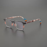 Sylvan Acetate Rectangle Glasses Frame Rectangle Frames Southood Matte Gray 