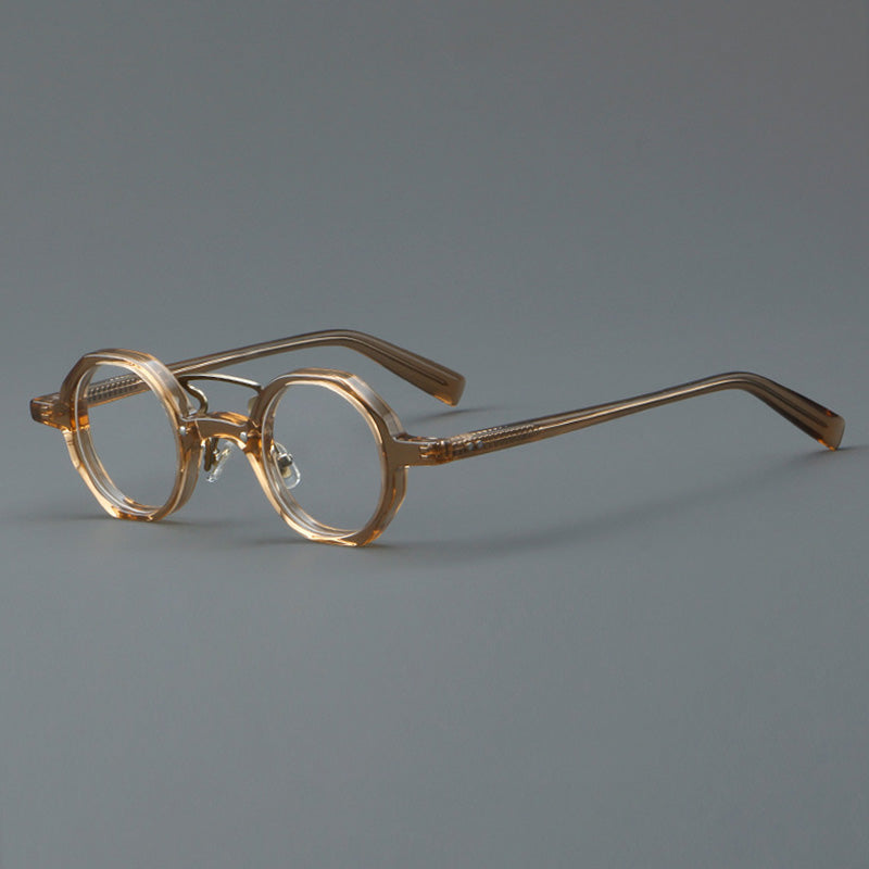 Lif Transparent Metal Glasses Frame – Fomoloo