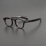 Toft Vintage Acetate Eyeglasses Frame Rectangle Frames Southood A-Tortoiseshell 
