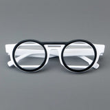 Umi Acetate Round Retro Glasses Frame Round Frames Southood 