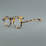 Van Retro Round Acetate Glasses Frame Round Frames Southood Amber 