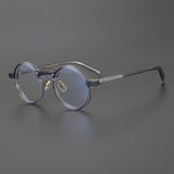Van Vintage Round Acetate Optical Glasses Frame Round Frames Southood Grey 