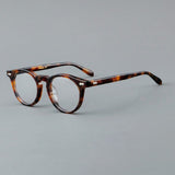 Xylon Acetate Vintage Eyeglasses Frame Rectangle Frames Southood Leopard 
