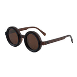Zev Retro Round ND Dimming Sunglasses Sunglasses Southood Tea 