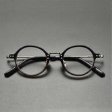 Crunch Vintage Acetate Titanium Glasses Frame