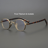 Gordon Titanium Square Glasses Frame
