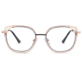 Agatha Cat Eye Hollow Metal Glasses Frames