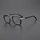 Keller Ultralight Vintage Double Bridge Titanium Glasses Frame