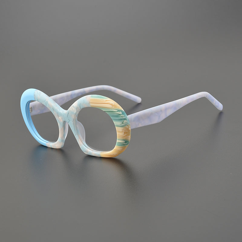 Ring Acetate Oversized Glasses Frame