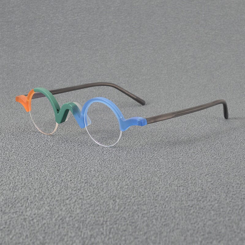 Shaw Round Acetate Glasses Frame