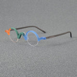 Shaw Round Acetate Glasses Frame