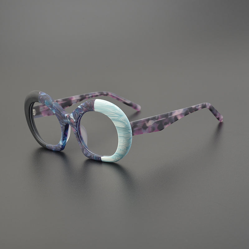 Ring Acetate Oversized Glasses Frame
