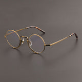 Odam Retro Round Titanium Glasses Frame