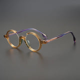 Tillis Acetate Vintage Handmade Round Glasses Frame