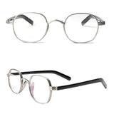 Gordon Titanium Square Glasses Frame