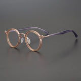 Tate Vintage Round Acetate Glasses Frame