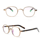Gordon Titanium Square Glasses Frame