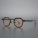 Noel Round Unisex Ultra-Light Titanium Glasses Frame