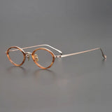 Jasmine Retro Oval Glasses Frame