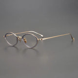 Jasmine Retro Oval Glasses Frame