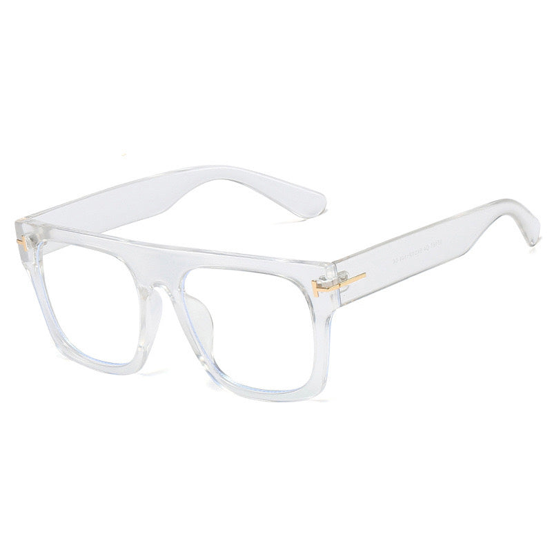 Tom Unisex Rectangle Couple Glasses