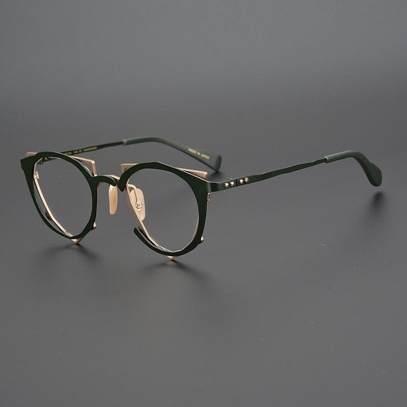 Calum Retro Titanium Glasses Frame