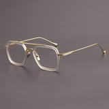 Royce Square Titanium Acetate Glasses Frame