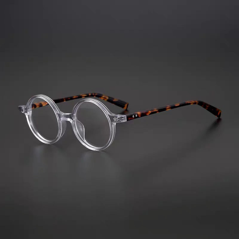 Milo Retro Round Acetate Glasses Frame