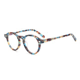 Hiram Retro Round Acetate Optical Glasses Frame