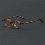 Onur Vintage Round Square Acetate Glasses Frame